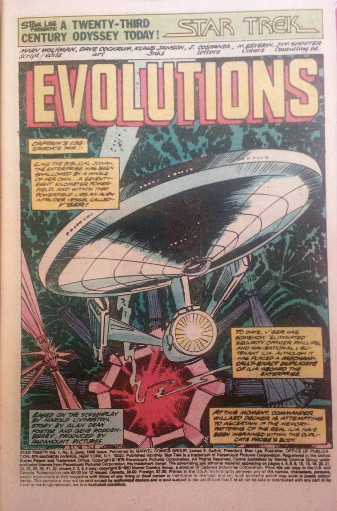 Star Trek #3, página 1